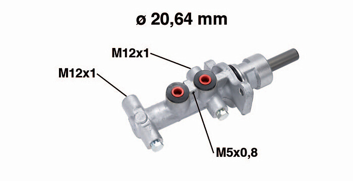 MASTER CYL PSA BOXER JUMPER FIAT DUCATO